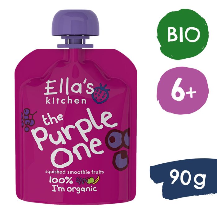 Ella's bio organic owocowy z czarną porzeczką (90g)