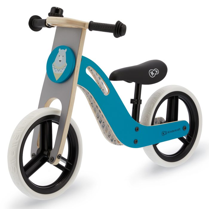 Kinderkraft rowerek biegowy uniq turquoise
