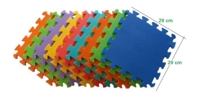Eva puzzle 30cm. 10sztuk ( mix kolorów)