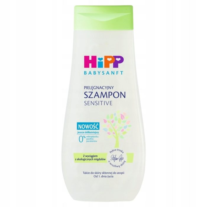 Hipp pielęgnacyjny szampon sensitive 200ml