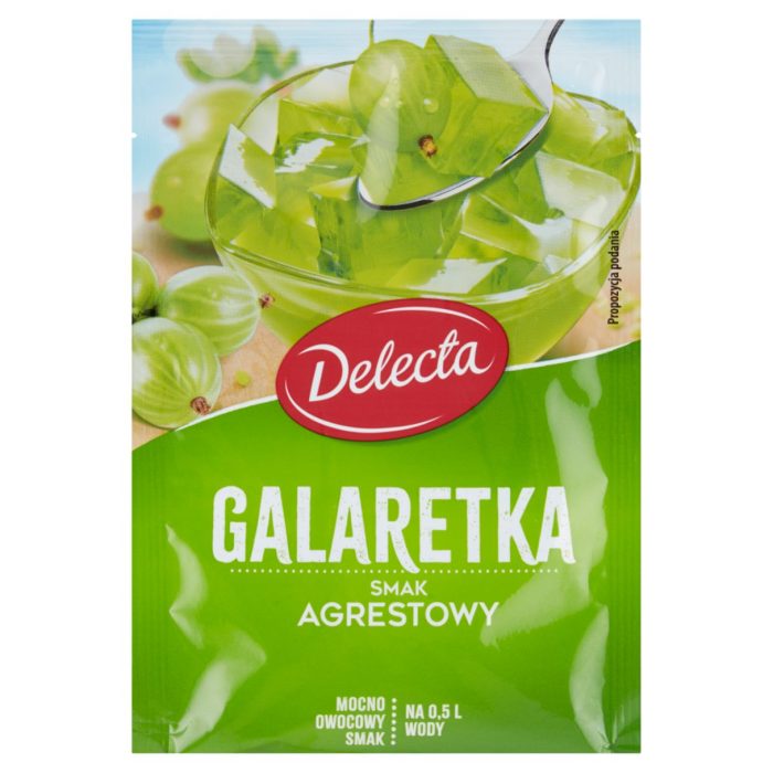 DELECTA Galaretka o smaku agrestowym, 70g