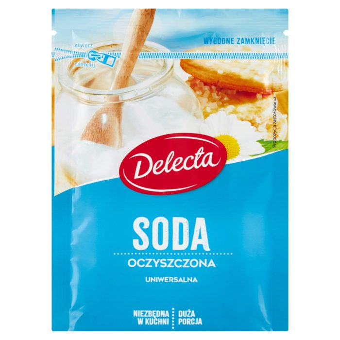 DELECTA Soda oczyszczona Duża Paczka, 100g