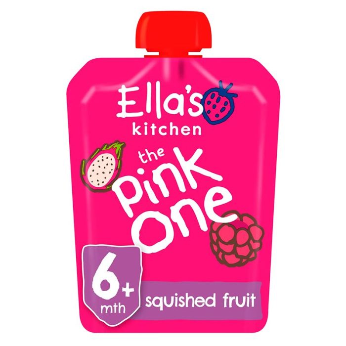 Ella's bio smoothie ze smoczym owocem 5x90g
