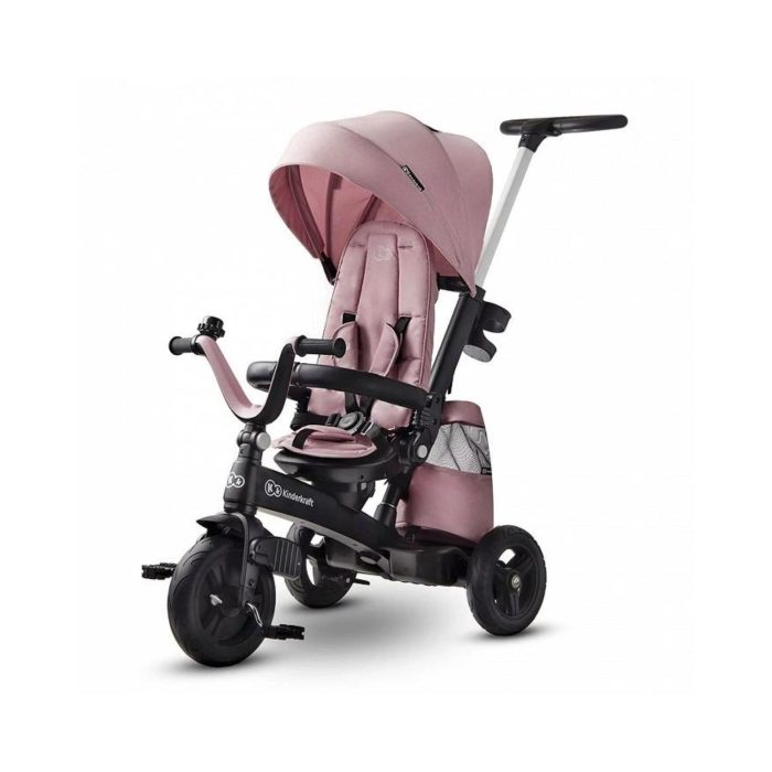 Kinderkraft rowerek trójkołowy easytwist pink