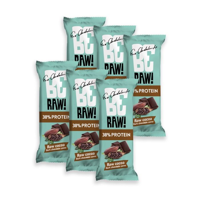 Beraw protein 38% raw cocoa, 6x40g