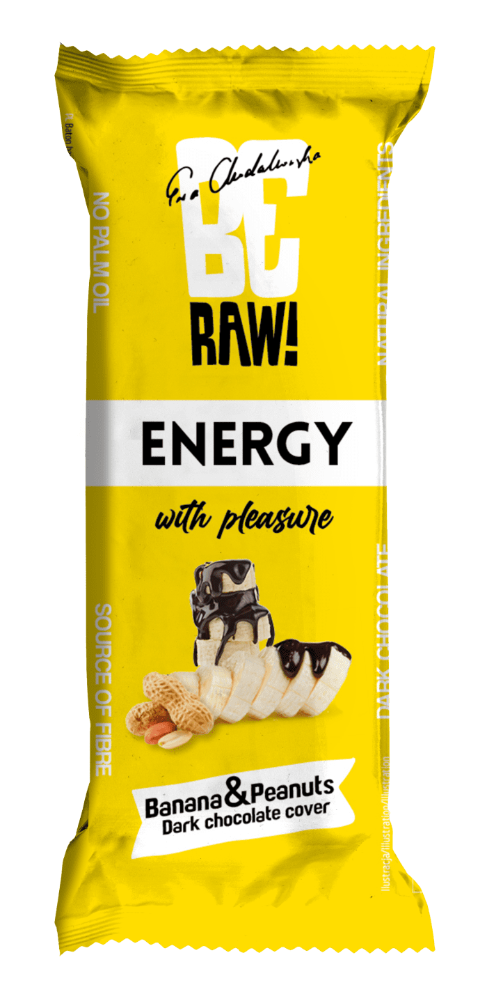 Beraw energy banana&peanuts, 40g
