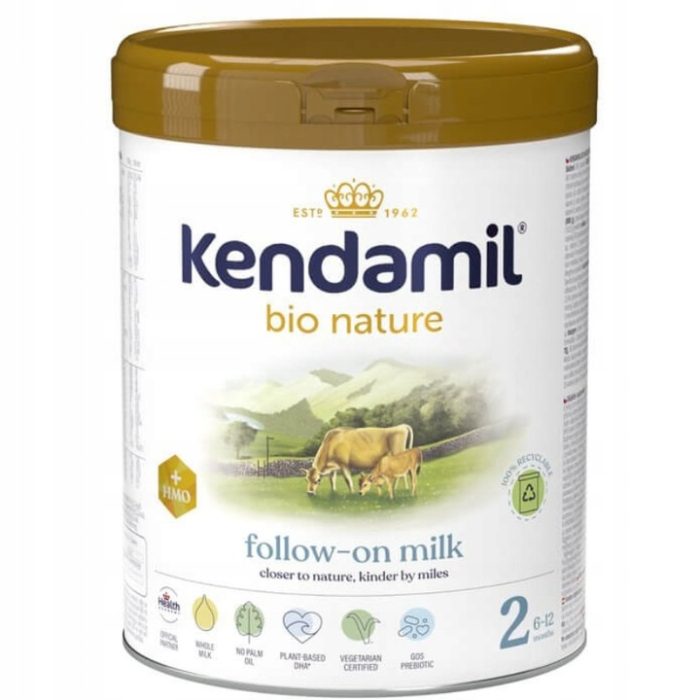 KENDAMIL Bio Nature 2 FollowOn Mleko następne 3x800g