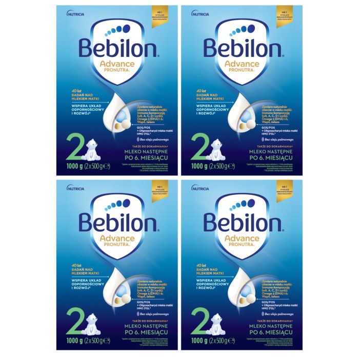 Bebilon 2 advance pronutra, 4x1000g