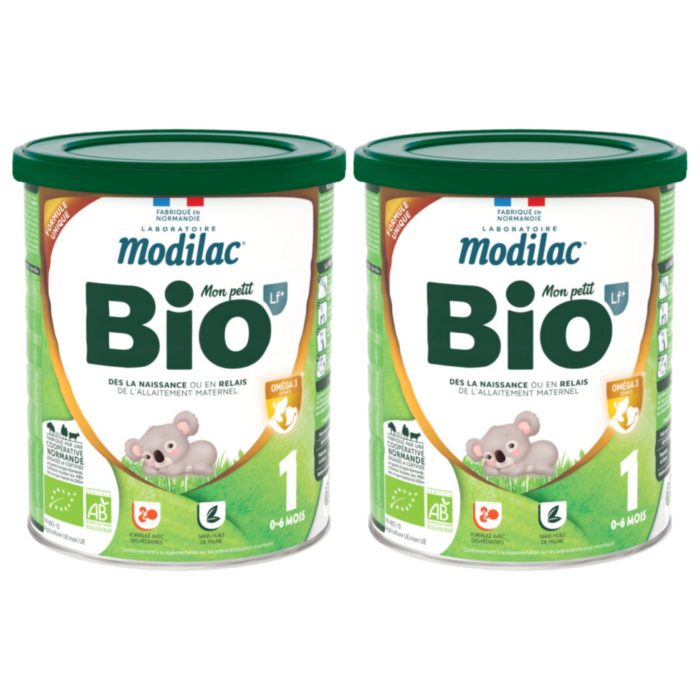MODILAC BIO 1 Organiczne mleko początkowe 2x800g