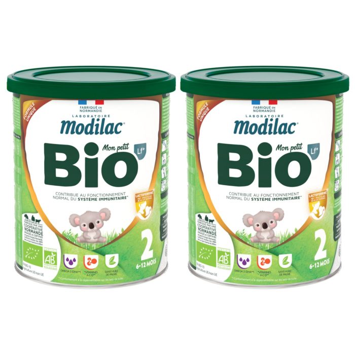 MODILAC BIO 2 Organiczne mleko następne 2x800g