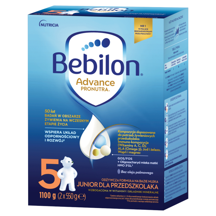 BEBILON 5 Pronutra-Advance, 1100g KRÓTKA DATA