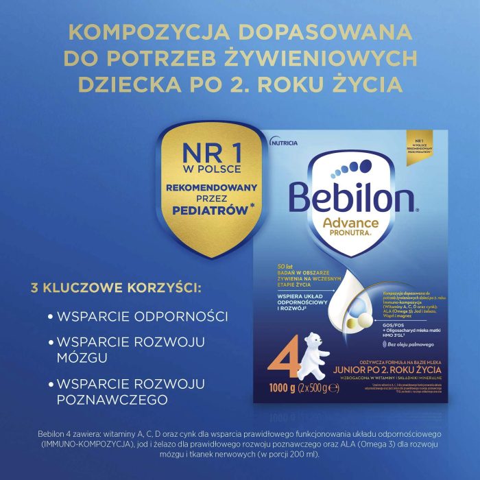BEBILON 4 Advance Pronutra, 1000g