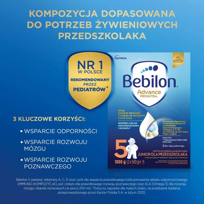 BEBILON 5 Advance Pronutra, 4x1000g