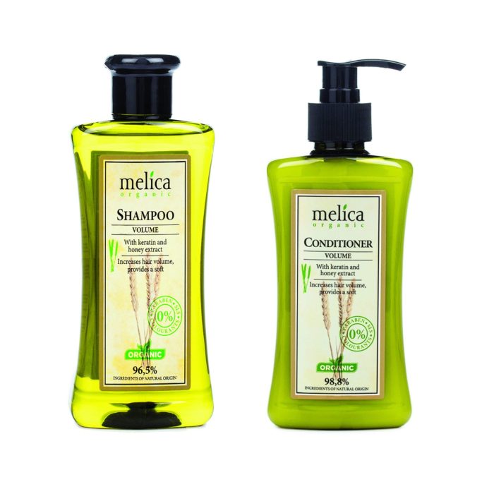 MELICA ORGANIC szampon 300 ml + kondycjoner 300 ml