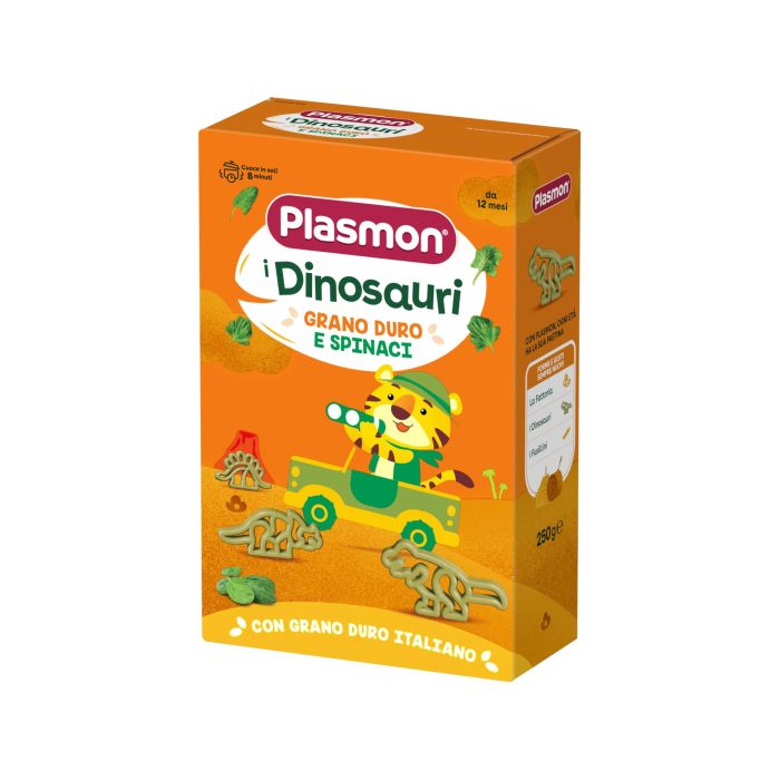 PLASMON Makaron dla małych dzieci Dinozaury 250g