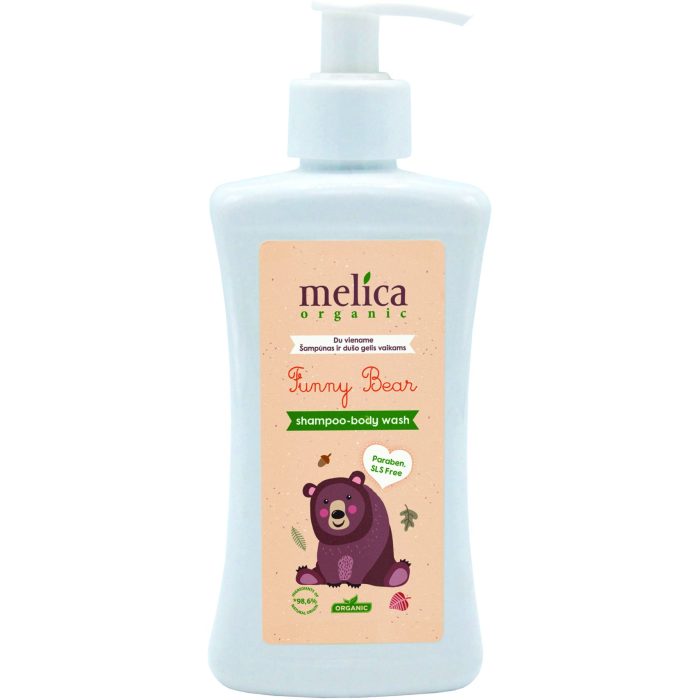 MELICA ORGANIC szampon i żel do mycia dla dzieci