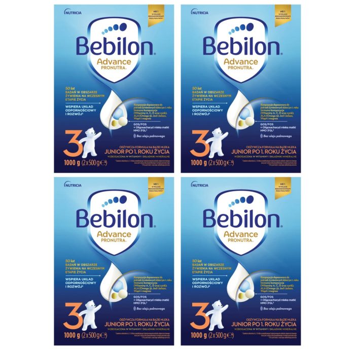 Bebilon 3 advance pronutra, 4x1000g