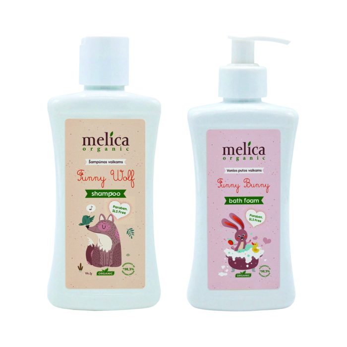 MELICA ORGANIC szampon dla dzieci + pianka do kąpieli