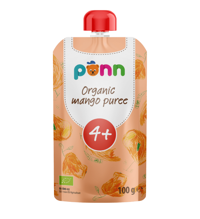 SALVEST PONN Bio puree z mango 100% (100 g)