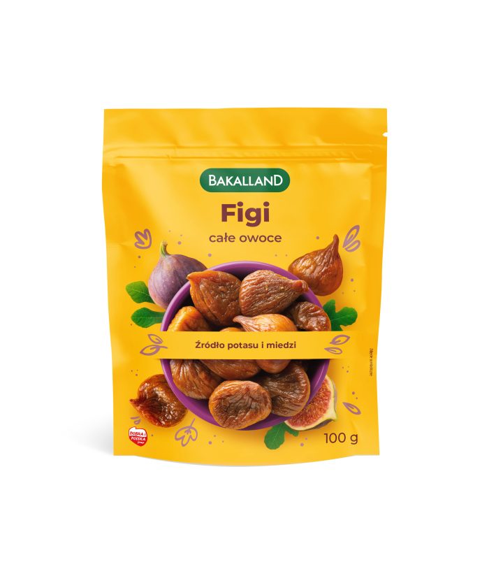Bakalland figi suszone, 100g
