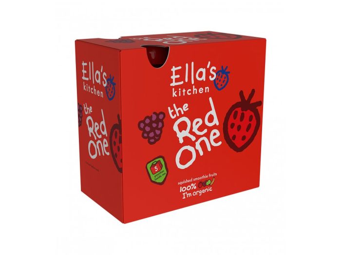 Ella's Kitchen BIO RED ONE Puree owocowe z truskawką (5x90 g)