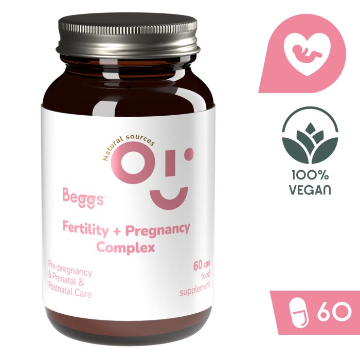 BEGGS Fertility + Pregnancy COMPLEX (60kaps)