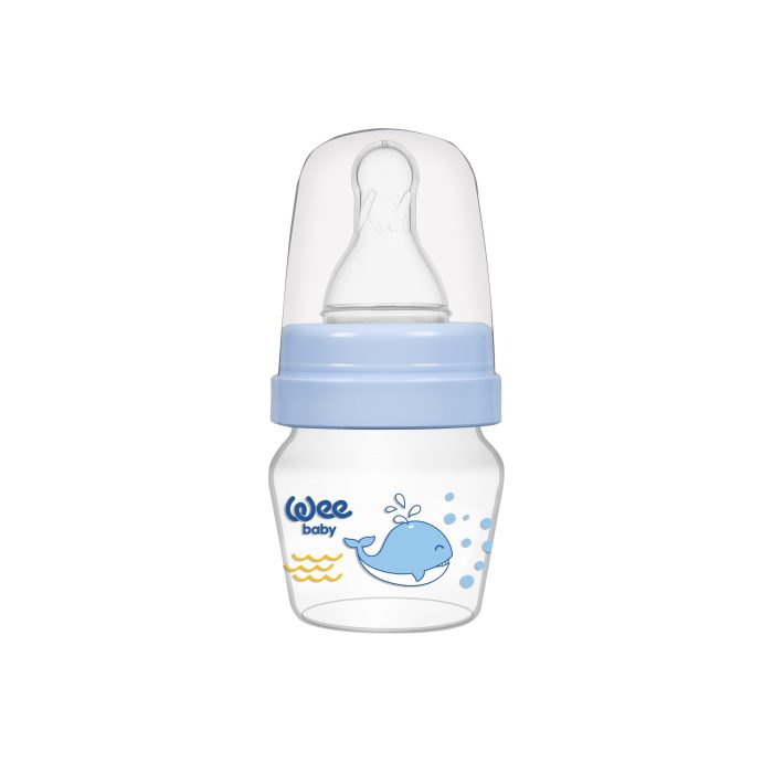 WEE BABY Mini butelka do karmienia PP 30ml niebieska