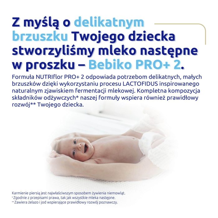 Bebiko Pro+ 2 Mleko następne dla niemowląt powyżej 6. miesiąca życia 700g