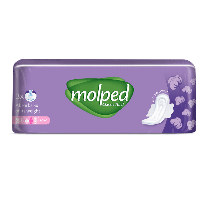 MOLPED Classic Podpaski higieniczne klasyczne 8szt
