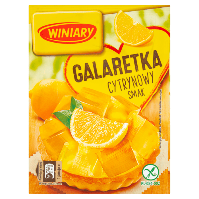 WINIARY Galaretka Cytrynowa 71g-KD