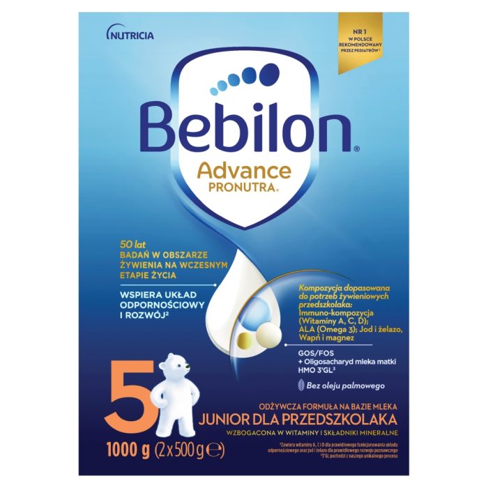 BEBILON 5 Advance Pronutra, mleko dla przedszkolaka, 3x1000g